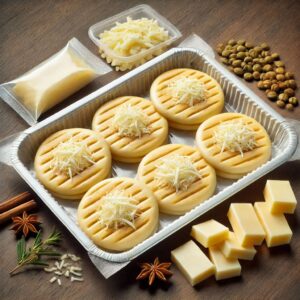 Arepas con queso pre-cocidas - 6 unidades