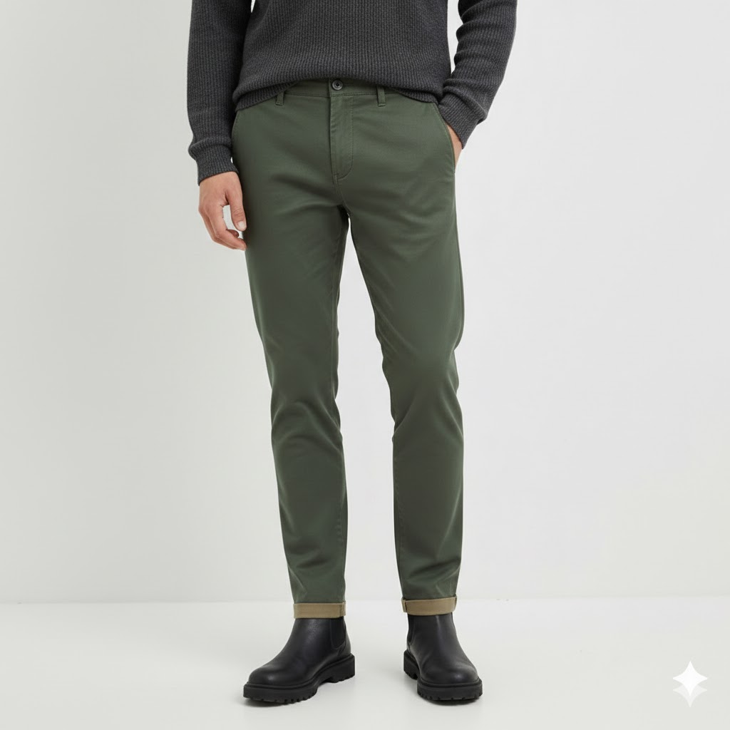 Pantalón Chino "Evergreen Slim" - Imagen 2